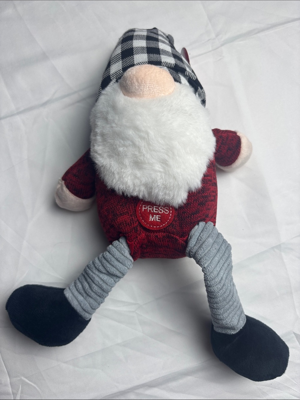 BNWT Dog Toy. Gnome 12”